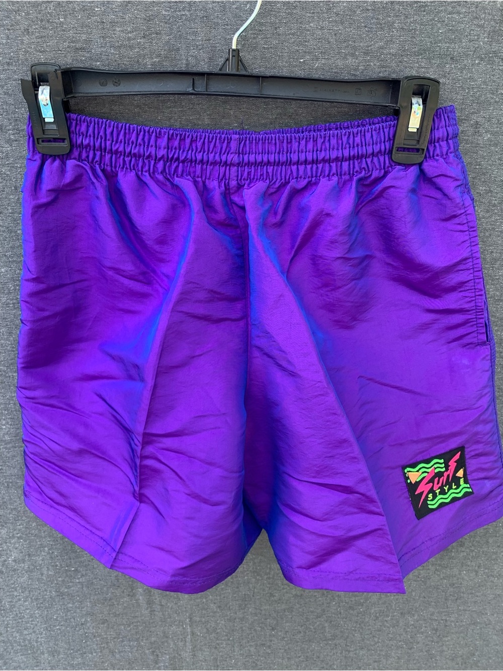 Vintage 90s Surf Style Swimming Trunks Board Shorts Mens Medium Deadstock New